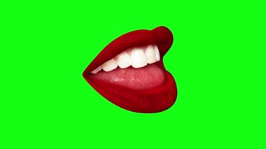 Kırmızı dudaklar siyaha dönüyor