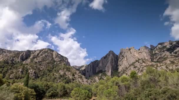 Montserrat Catalonia, Spanien — Stockvideo