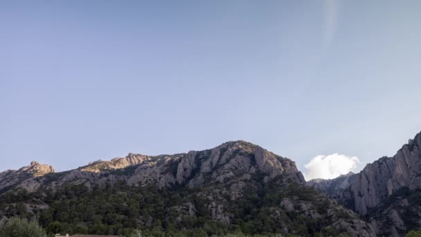 Montserrat Catalonia, Spanien — Stockvideo