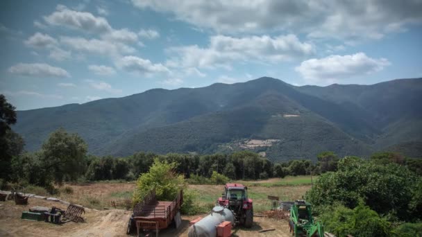 Timelapse όμορφο ορεινό τοπίο — Αρχείο Βίντεο