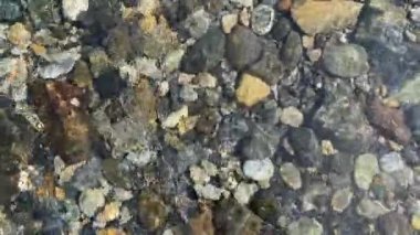 Sığ bir nehrin dibinde
