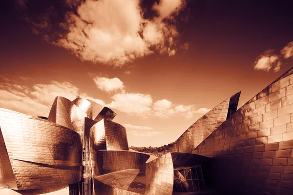 Guggenheimovo muzeum bilbao — Stock fotografie