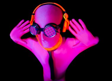 Neon glow suit adam