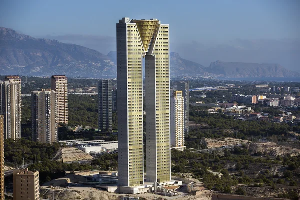 A Benidorm legmagasabb torony — Stock Fotó