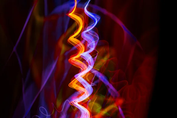 Abstract electric neon lights — Stock Photo, Image