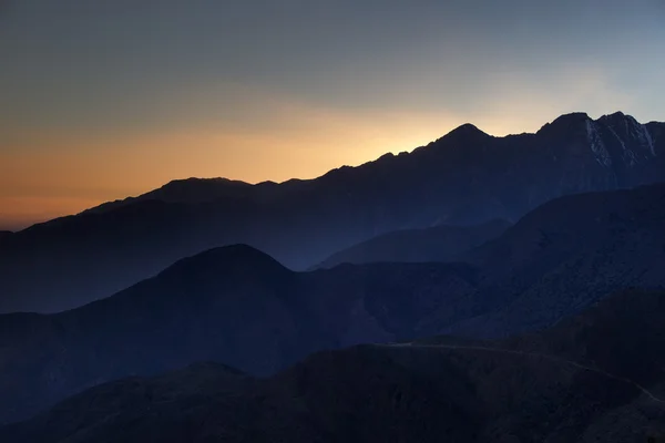 Vista montagna in morocco — Foto Stock