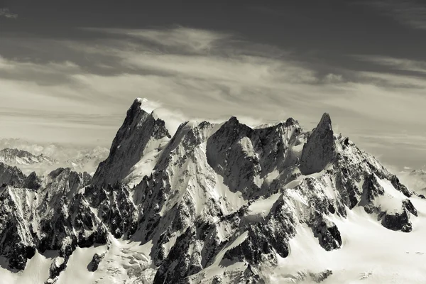 Mont blanc — Fotografie, imagine de stoc