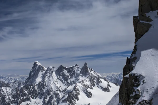 Der Mont Blanc — Stockfoto