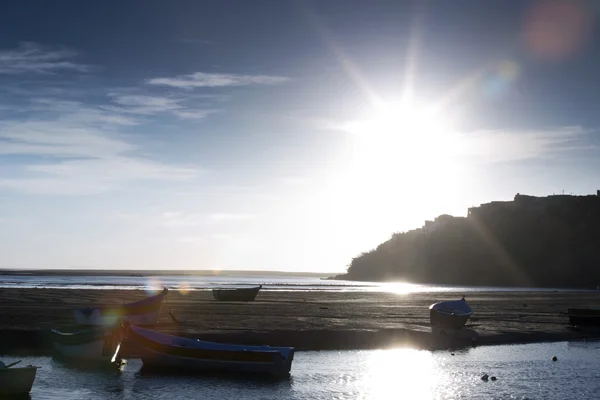 Laguna en la costa altísima de Marruecos —  Fotos de Stock