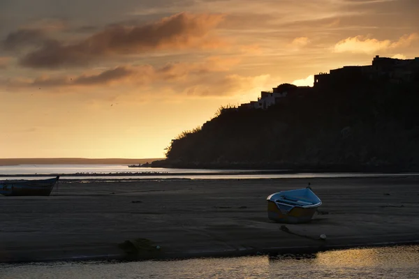 Lagune aan de Atlantische kust van Marokko — Stockfoto