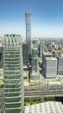 Pekin şehrinin zaman çizelgesi dikey olarak yüksek görüş açısına sahip.