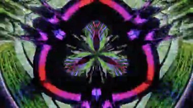 arıza deseni soyut tünele dönüştürüldü