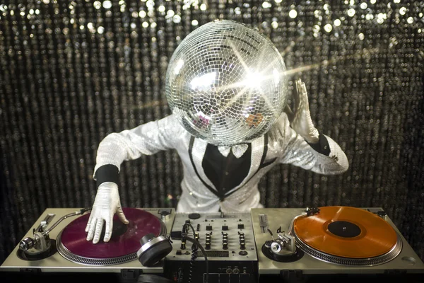 Signor e signora discoball. — Foto Stock