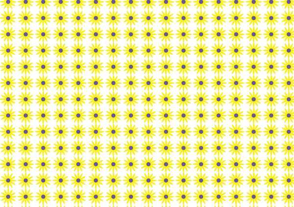 Margherita su sfondo giallo pallido — Foto Stock