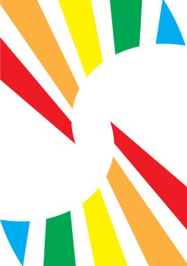 Renkli Soyut Desen Arkaplanı