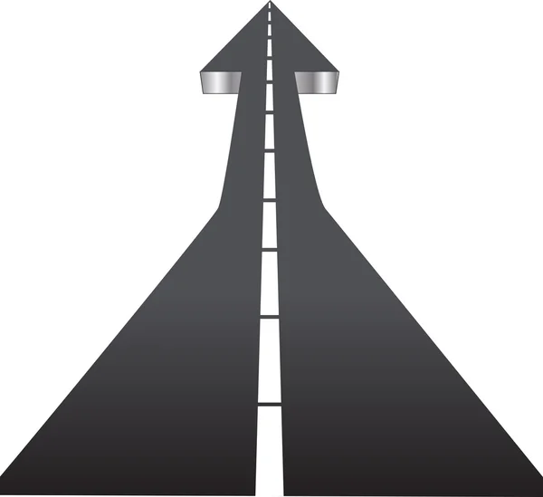 Road to Success - Up Arrow — Stock Photo, Image