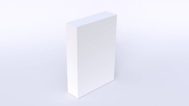 Boş ambalaj tasarımı 3B oluşturucu