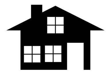 Web için ev grafik sembolü