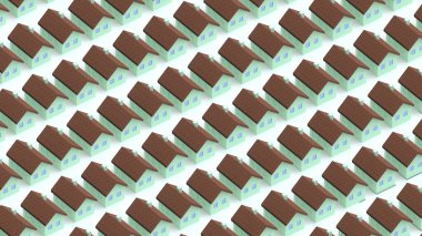 Şehir konutları 3D tasarımı