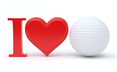 Golf 'ü seviyorum Golf' ü seviyorum