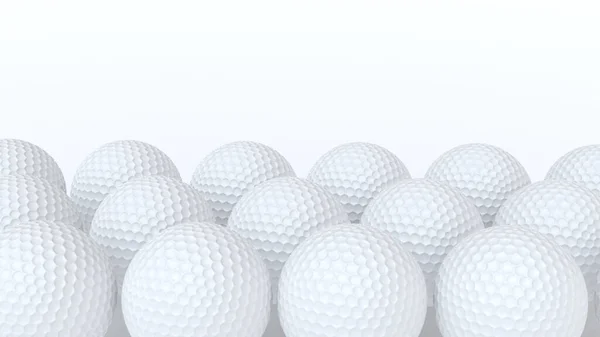 Golf Ball Concepto Fondo —  Fotos de Stock