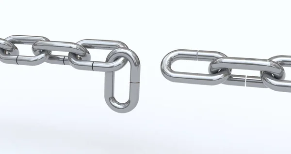 Chain Broken Link — Stock Photo, Image