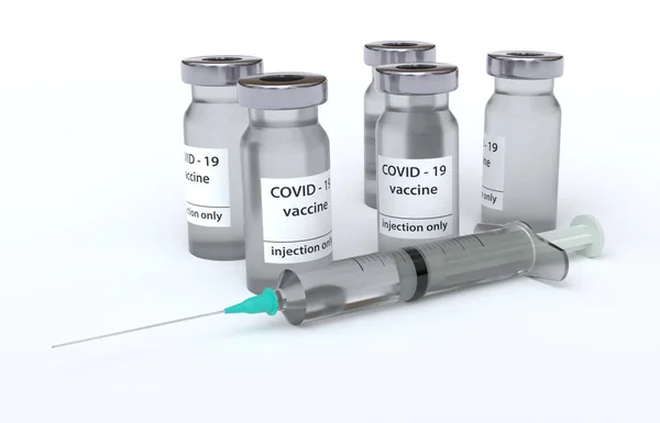 Coronavirus Covid Vaccine — Stock Photo, Image