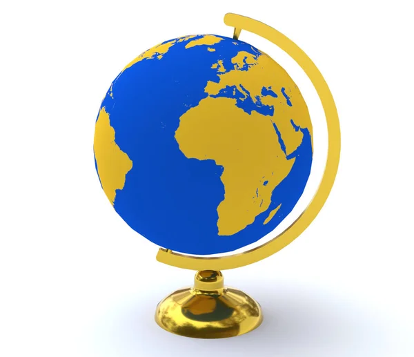 World Globe Стенде — стоковое фото