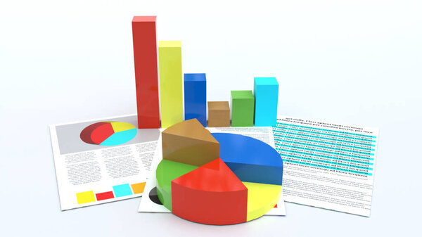 Бизнес-графика для концепции прибыли и убытков