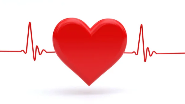 Inima Ritm Cardiac — Fotografie, imagine de stoc
