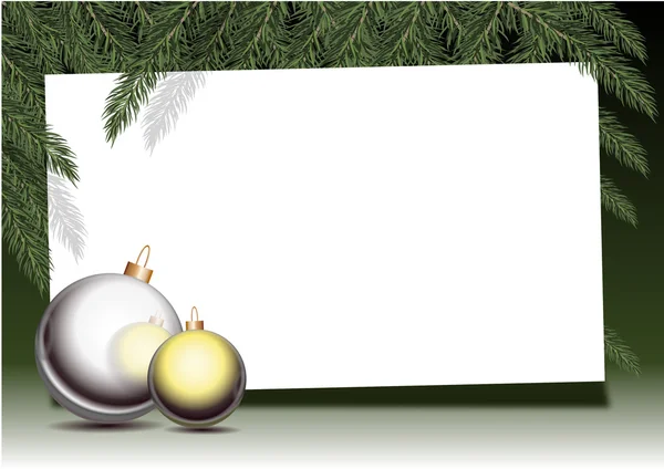 CHRISTMAS CARD BACKGROUND — Stock Photo, Image