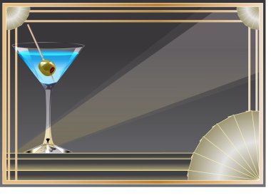 Art Deco Arkaplanı