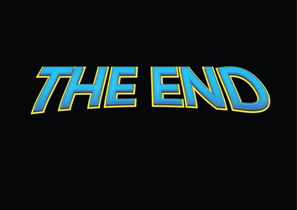 THE END — Stock Photo, Image