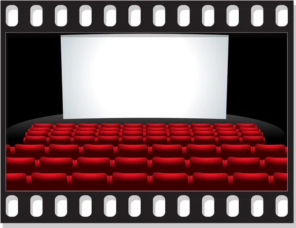 Sfondo del cinema — Foto Stock