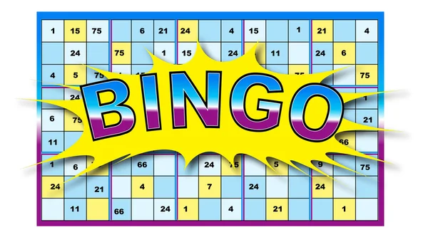 Banner di bingo — Foto Stock