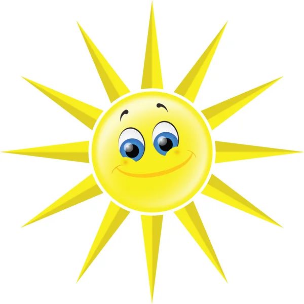 Sorriso solare — Foto Stock