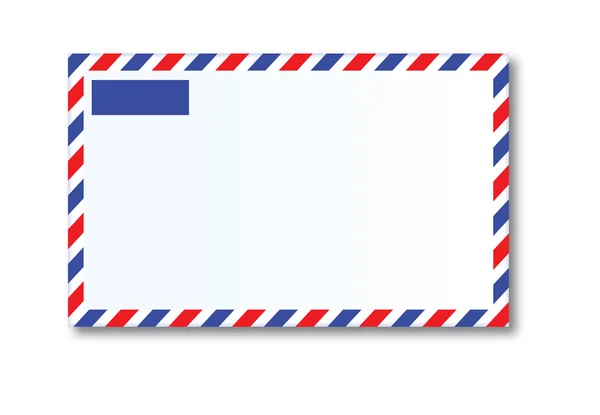 AIR MAIL LEER — стоковое фото