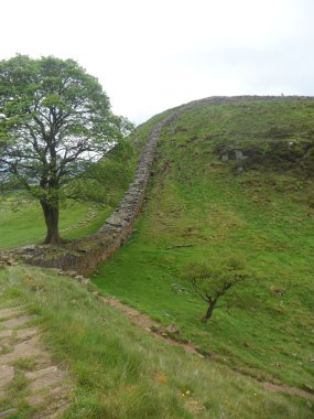 Hadrian's Wall, UK clipart