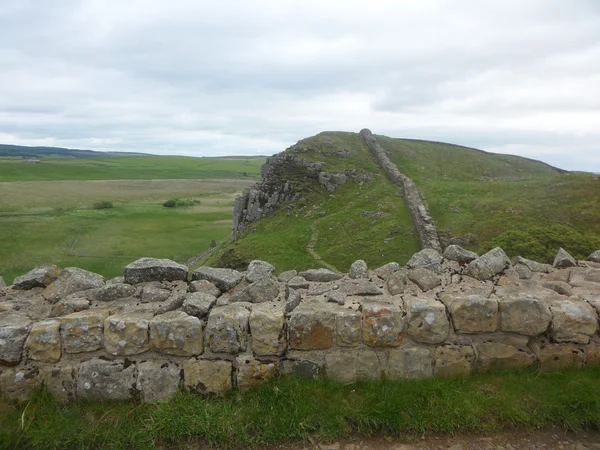 Hadrian Duvarı'nın, İngiltere'de — Stok fotoğraf