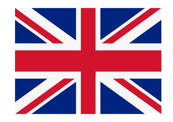 Gran Bretaña bandera ilustración — Foto de Stock