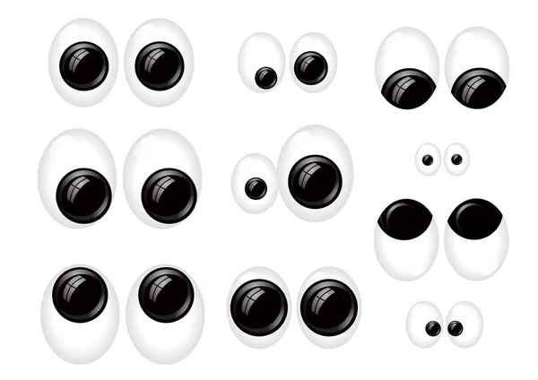 COMIC EYES — Stock Photo, Image