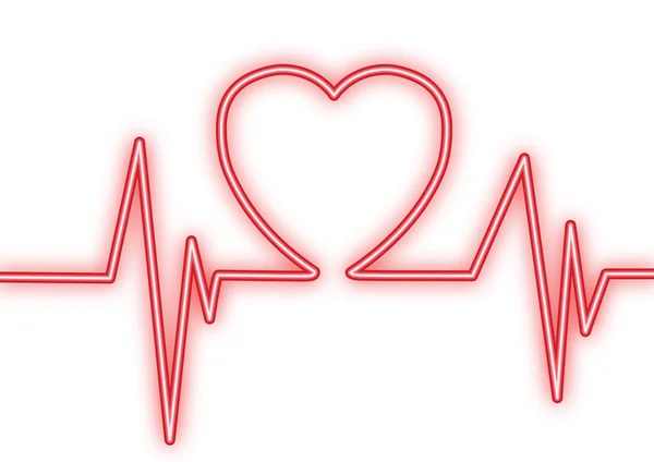 Καρδιακός ρυθμός — Φωτογραφία Αρχείου
