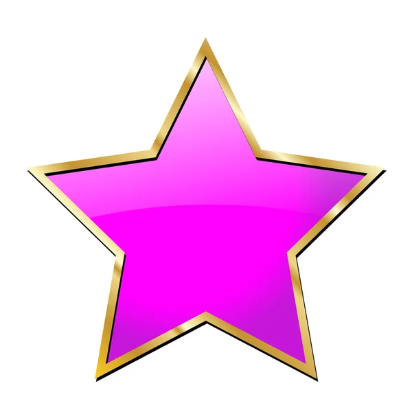 Gold star — Stock Photo, Image