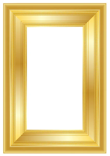 Quadro de ouro — Fotografia de Stock