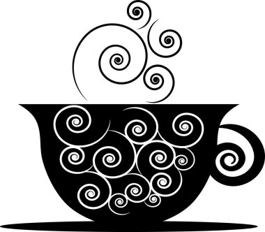 Buharlı kahve fincanı