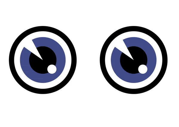 Cartoon eye set — Stock Photo, Image