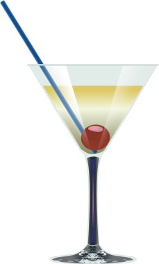 alkol ile kiraz kokteyl