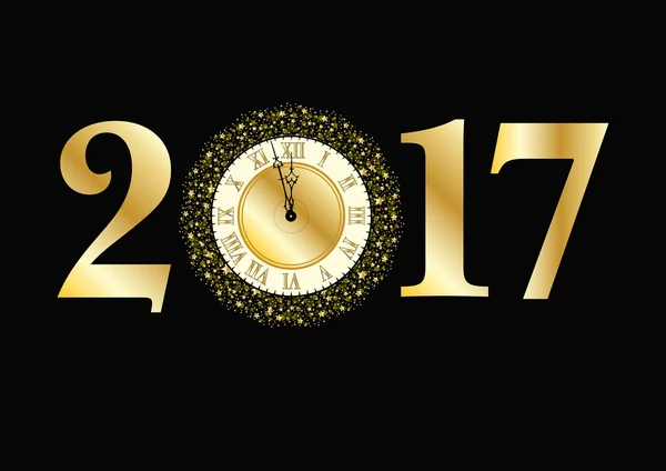 Numeri 2017 per il nuovo anno — Foto Stock
