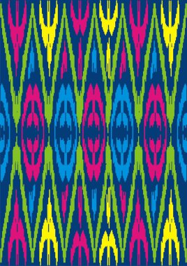  Ikat vektör arka plan