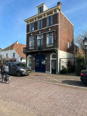 Hollanda 'daki Flaman evi utrecht oosterkade